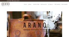 Desktop Screenshot of creation-atelier-cuir.com